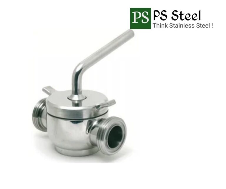 SS SMS Two Way Valve - SS 304 SMS Two Way Plug Valve