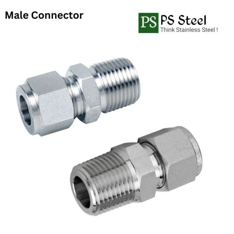 SS Tube Fittings Male Connector