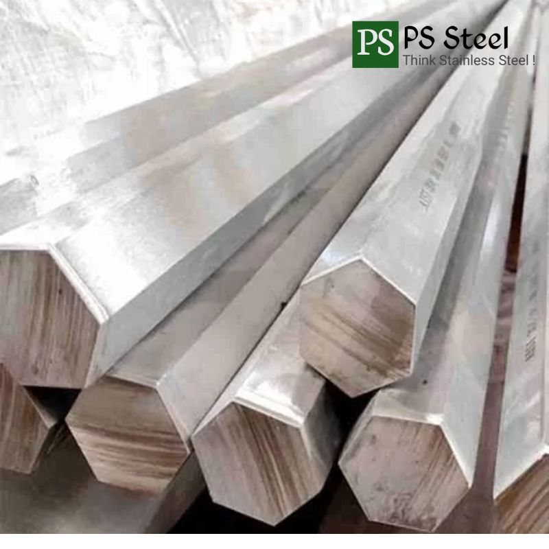 Stainless Steel Hexagonal Bar | SS Pipe and Tube FIttings