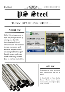 Stainless Steel Pipe Supplier, & SS Fittings Manufacturer India