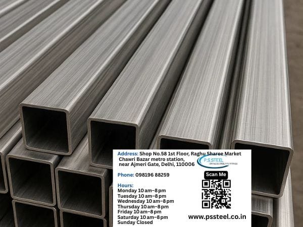 SS 304 Square & Rectangular Tubes