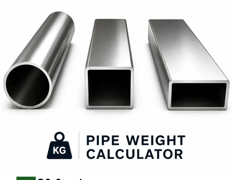 SS Pipe Weight Chart & Calculator Round, Square, Rectangular