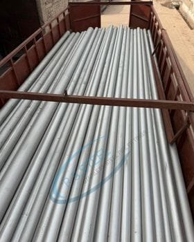 SS Pipes Container Loading