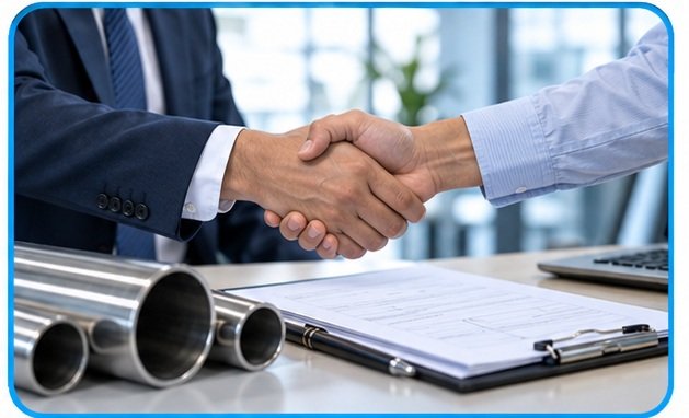 Business agreement and order confirmation